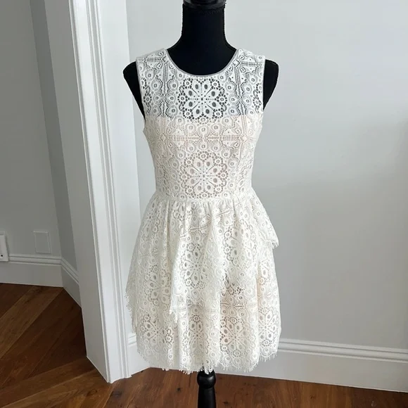 BCBG | Dresses | Bcbg White Lace Dress | Poshmark BCBG | Dresses | Bcbg White Lace Dress | Poshmark